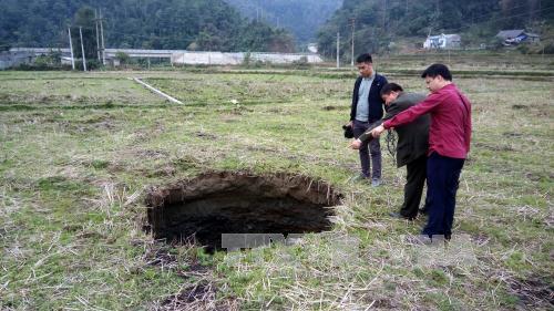 Bước đầu xác định nguyên nhân gây sụt lún tại huyện Chợ Đồn, Bắc Kạn